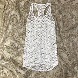 Xhilaration Women’s Mesh Tank Cover Up